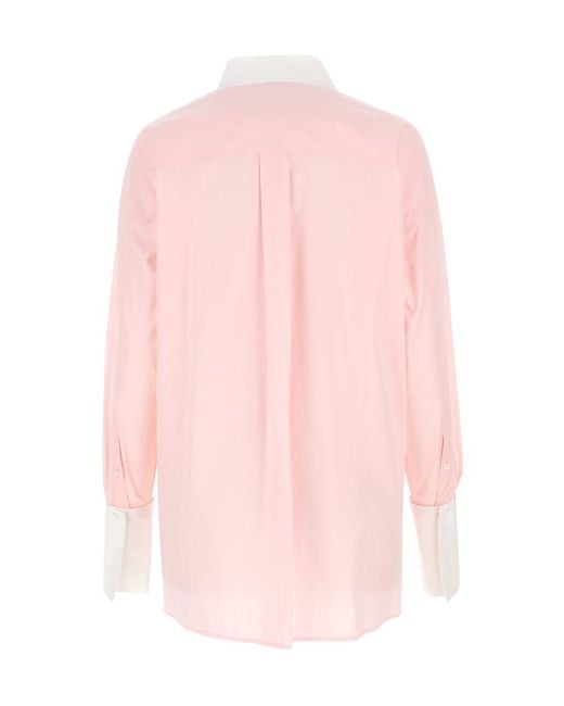 Loewe Pink Deconstructed Shirt