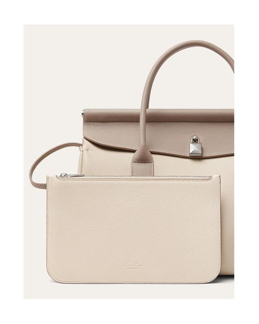 Loro Piana Natural Loom Bag L32