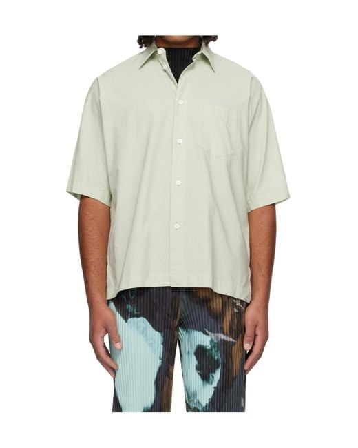 Homme Plissé Issey Miyake Multicolor Streamline Short-Sleeved Shirt for men