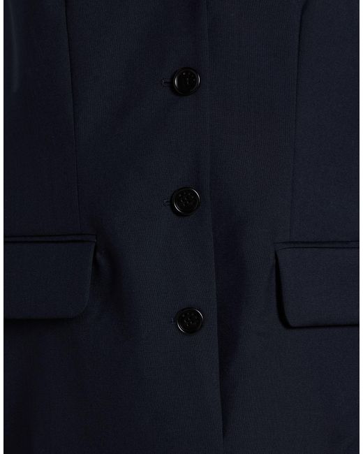 Marni Blue Midnight Tailored Vest Virgin Wool