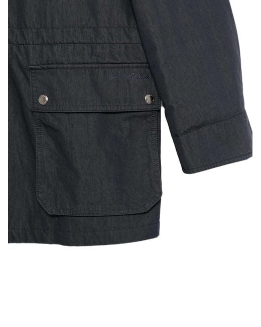 DUNST Blue Long Sleeve Jacket