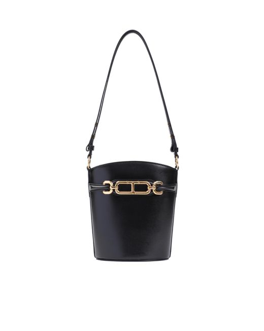 Tom Ford Black Whitney Small Bucket Bag