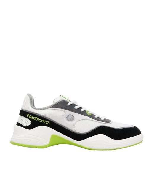 Casablanca Green Court Championship Sneakers for men