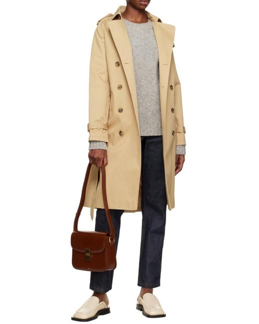 A.P.C. Natural Greta Windbreaker