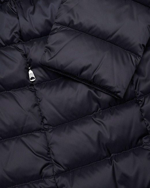 Weekend by Maxmara Blue Logo Quilted Down Jacket