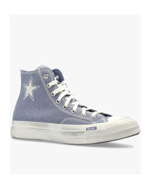 Converse Blue Star Canvas Sneakers