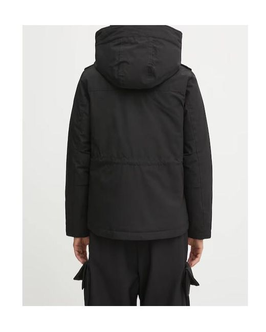 Woolrich Black Down Jacket Military
