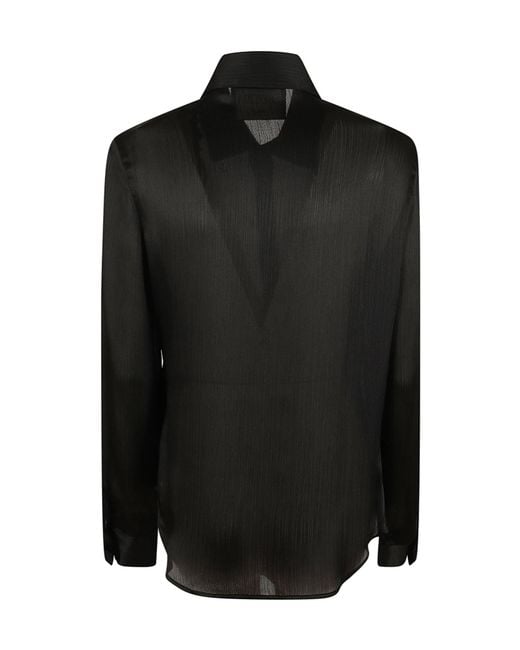 Dondup Black Long-Sleeved Shirt