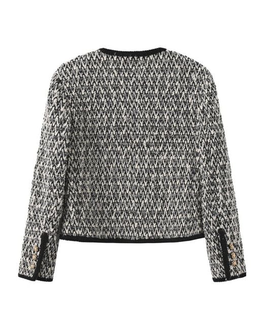 Marissa Chiara Gray Long-Sleeved Jacket