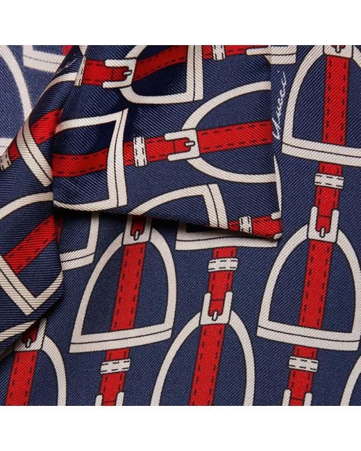 Gucci Purple Horsebit Print Shirt for men