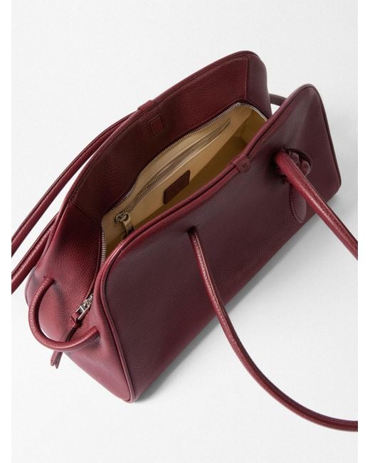 Jacquemus Purple The Turismo Soft Bowling Bag