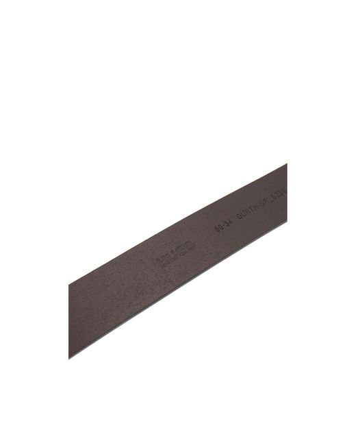 Boss Multicolor Lychee-Patterned Leather Belt for men