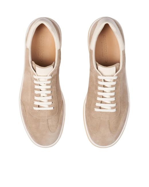 Scarosso Brown Mattia Sneakers for men