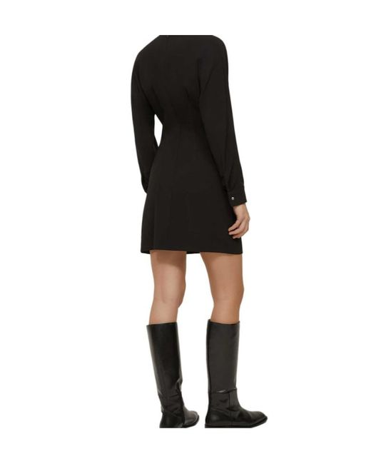 Pennyblack Black Round Neck Dress