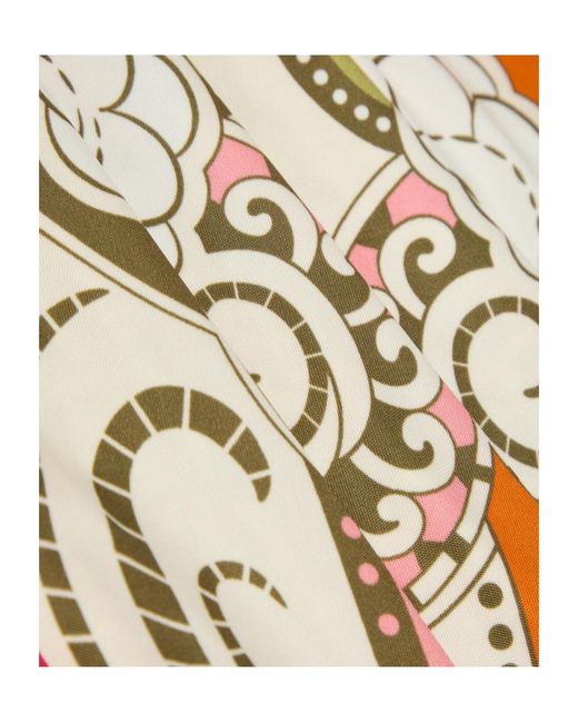 LaDoubleJ White Printed Stretch-Jersey Maxi Dress