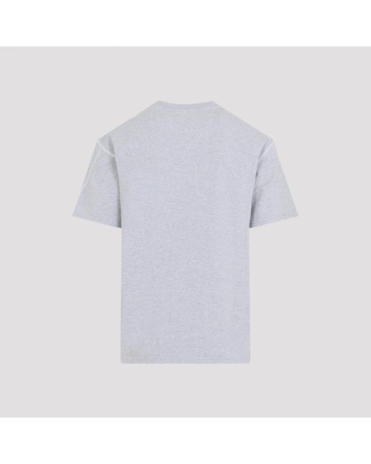 Givenchy White Couture Seam T-Shirt for men