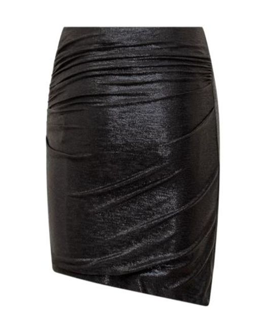 IRO Black Asymmetrical Skirt