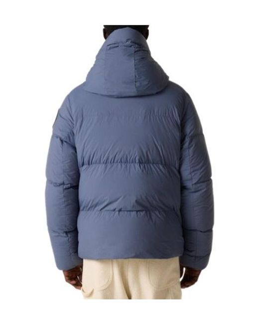 Canada Goose Blue Solid Color Down Jacket for men