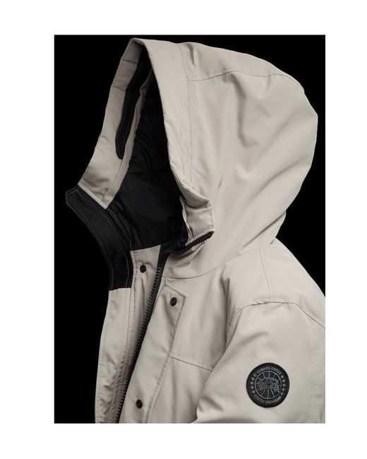 Canada Goose Gray Langford Parka Label for men