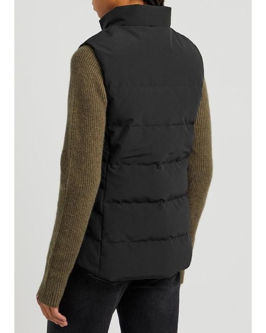 Canada Goose Black Freestyle Quilted Arctic-Tech Shell Gilet