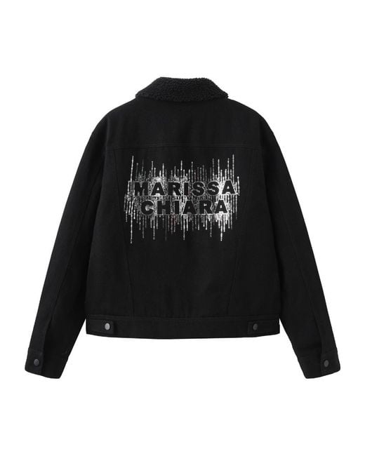 Marissa Chiara Black Long Sleeve Jacket