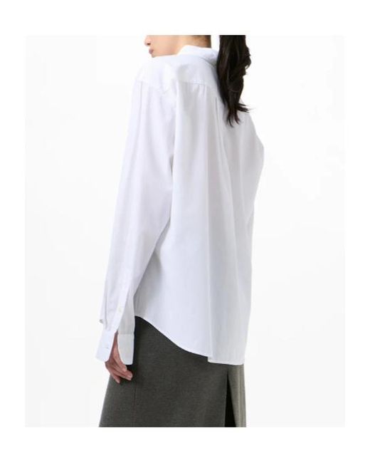 Our Legacy White Relaxed Poplin Shirt