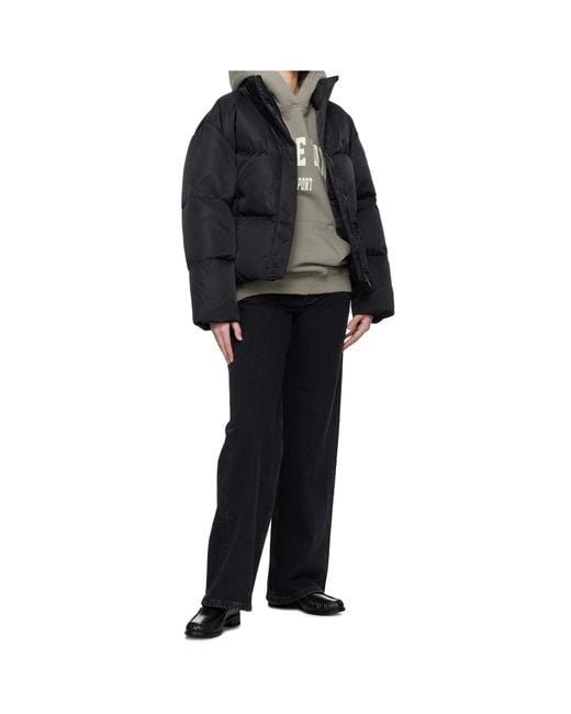 Anine Bing Black Dorian Puffer Jacket
