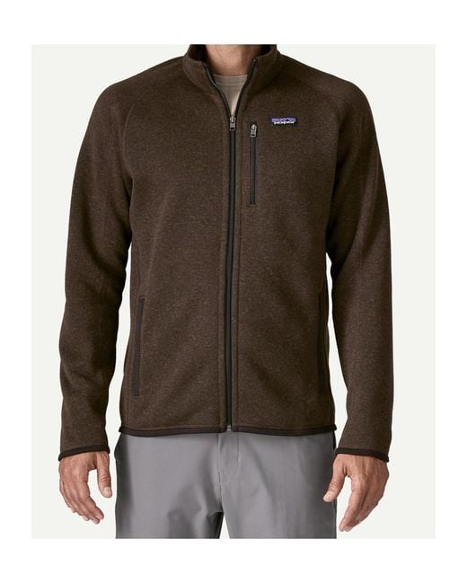 Patagonia Brown Better Sweater Fleece Jacket for men