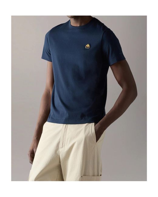 Moose Knuckles Blue Series Crescent T-Shirt for men