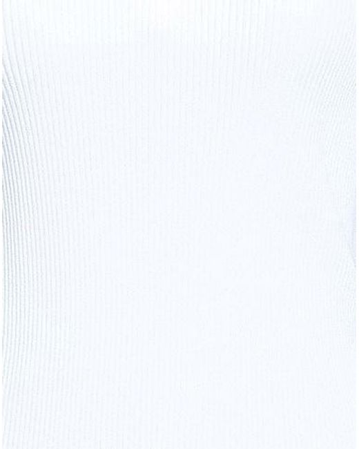 Tory Burch White Solid Knit Sweater