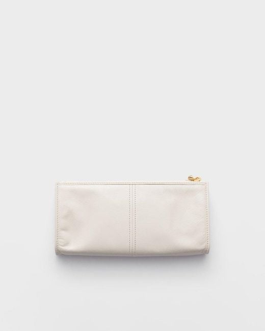 Prada Natural Leather Pouch