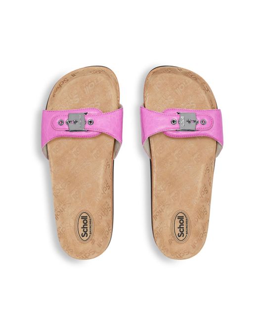 Balenciaga Pink X Scholl Buckled Sandals