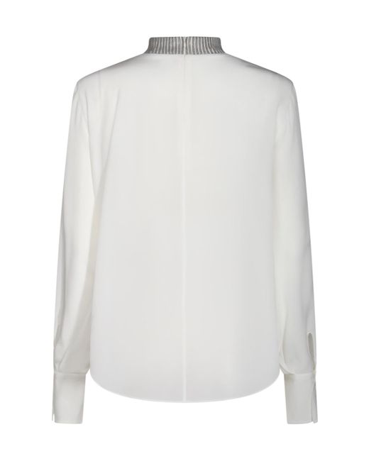 Brunello Cucinelli White Top