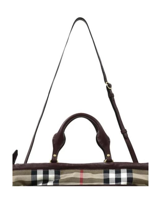 Burberry Multicolor Logo Handbag