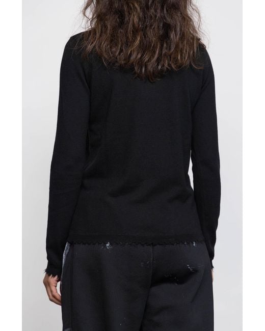 Avant Toi Blue Long-Sleeved Sweater