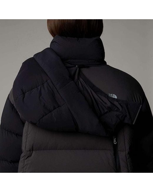 The North Face Blue Layered Down Jacket