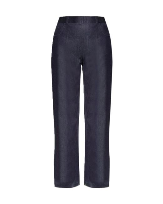 Marni Blue Cotton Trousers
