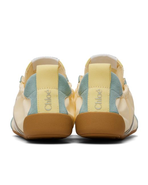 Chloé White Chloé Kick Sneakers