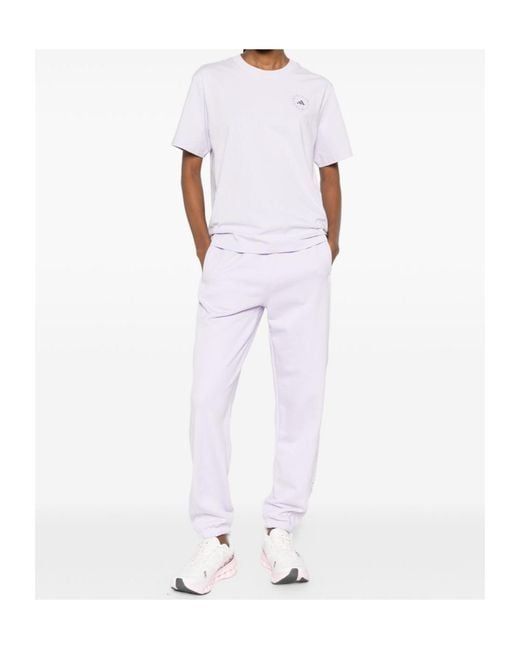 Adidas By Stella McCartney White Logo Sweatshirt