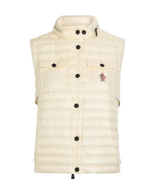 Moncler Natural Gumiane Padded Shell Gilet