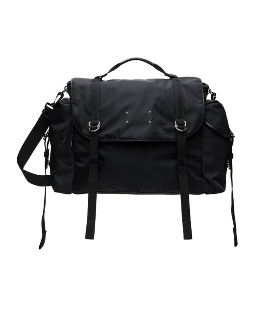 Maison Margiela Four-Stitch Tote Bag in Black for Men | Lyst