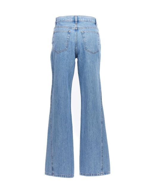 A.P.C. Blue Elle Flared-Leg Jeans