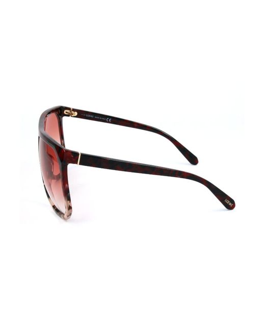 Loewe Pink Round Frame Sunglasses