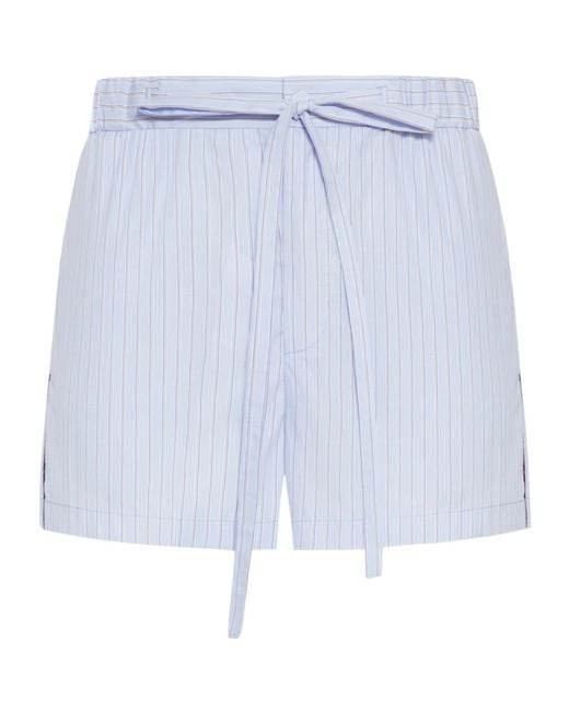 Gucci Blue Pant Striped Light Popeline