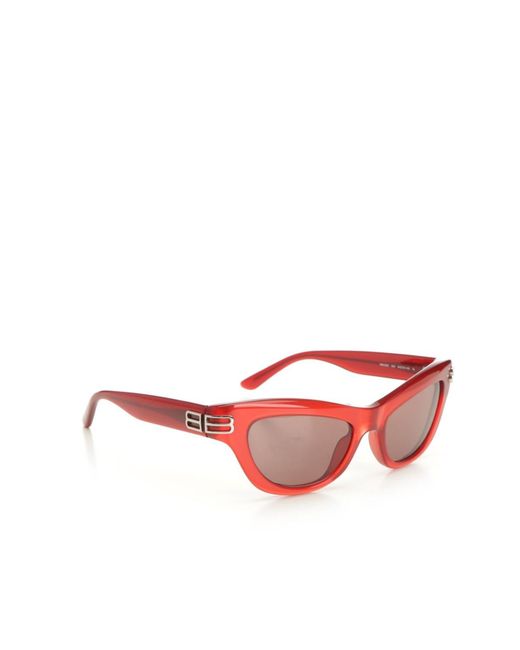 Balenciaga Pink Eyewear Cat-Eye Frame Sunglasses