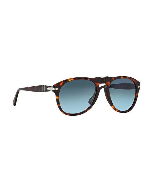 Persol Blue Aviator Sunglasses for men