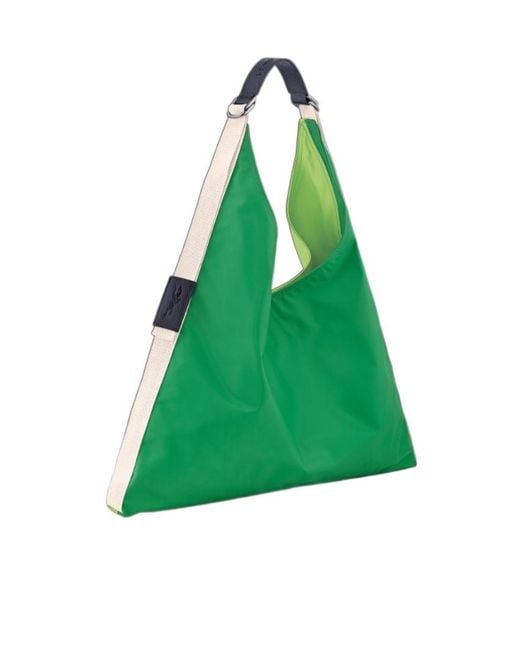 Longchamp Green Re-Play Shoulder Bag