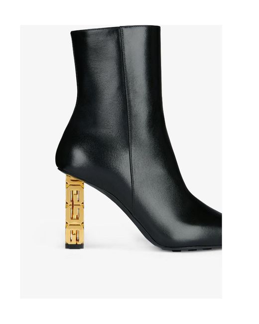 Givenchy Black G Cube Ankle Boot