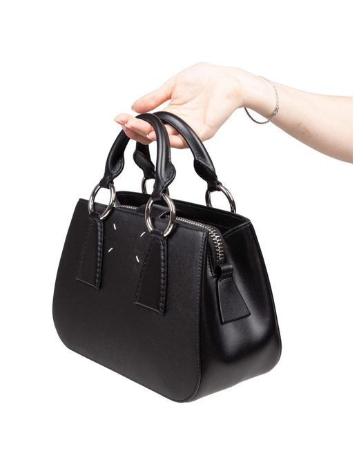Maison Margiela Black Double Handle Bag