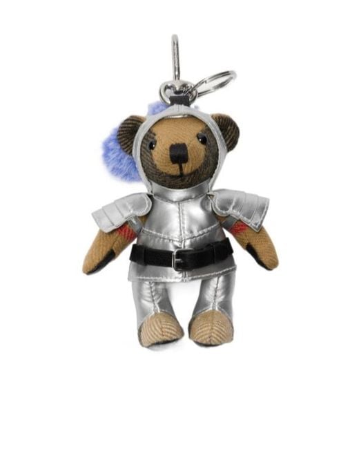 Burberry White Thomas Bear Charm